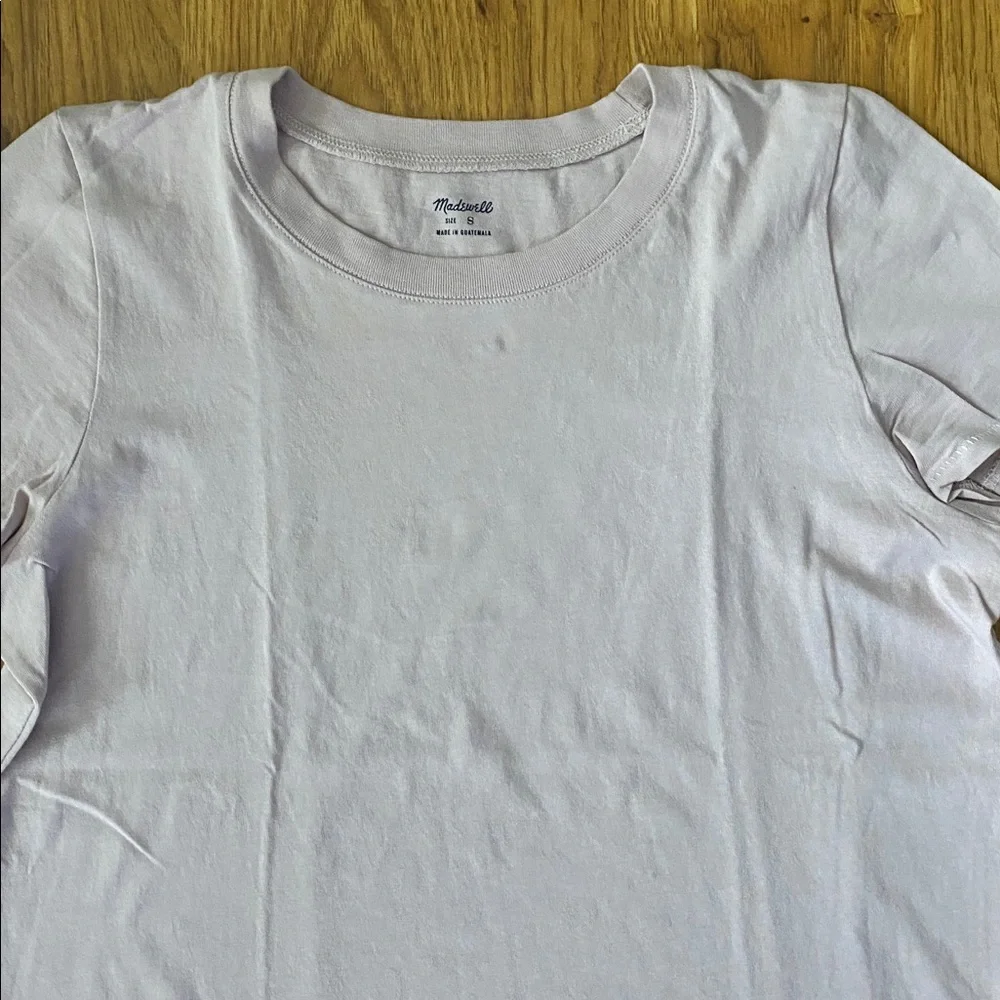 Madewell Light Pink Northside Vintage Short Sleeve Tee - Picture 2 of 10